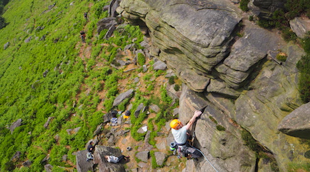 Trad Climbing